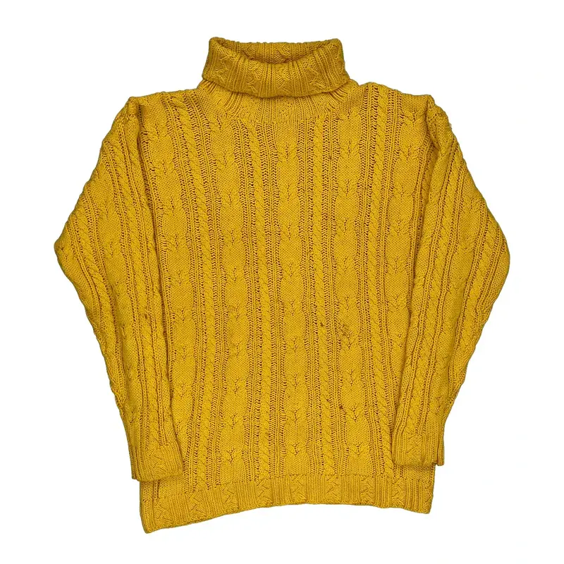 Ralph Lauren Jumper - Medium Yellow Cotton