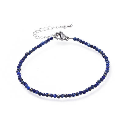 Natural Lapis Lazuli Bead Bracelets