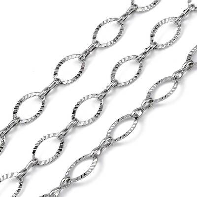 304 Stainless Steel Oval Link Chains