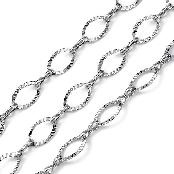 304 Stainless Steel Oval Link Chains
