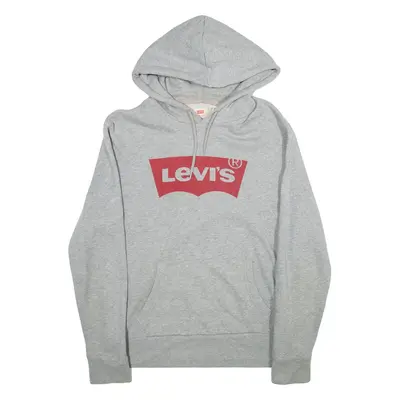 LEVI'S Womens Grey Hoodie M