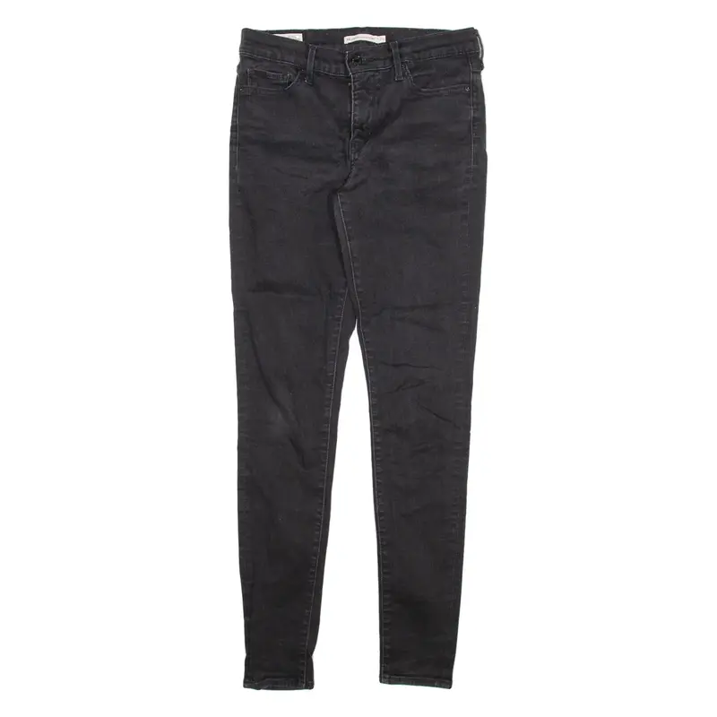 LEVI'S Womens Jeans Black Slim Skinny W29 L27
