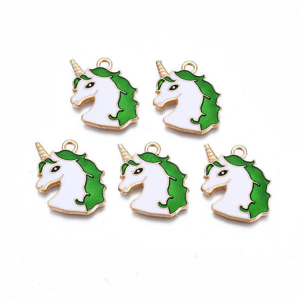Alloy Enamel Pendants