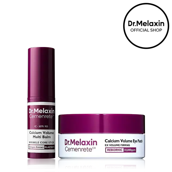 [Dr.Melaxin Official] Calcium Volume Multi Balm+Eye Patch 60ea Korean Cosmetics with Collagen Extract Elasticity
