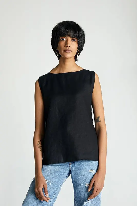 The Black in Business Top | Color: Black | Size: 3XL
