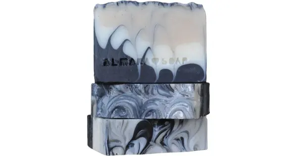 Almara Soap Natural Shave No More Handmade Soap For Hair, Beard And Body For Men 90 G