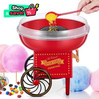 FOHERE Cotton Candy Machine for Kids, Black Friday,Countertop Cotton Candy Maker Homemade Candy Sweets for Birthday Parties, ...