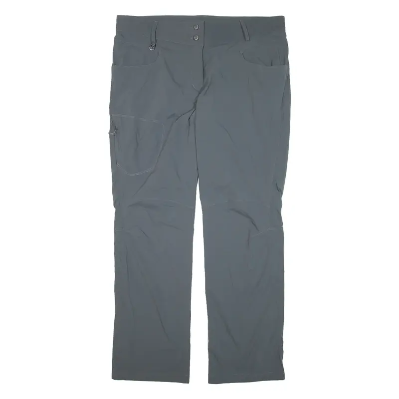 SALOMON ActiLite Trousers Grey Loose Straight Nylon Womens W38 L31