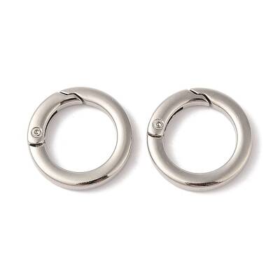 Nickel Plated Alloy Spring Gate Rings