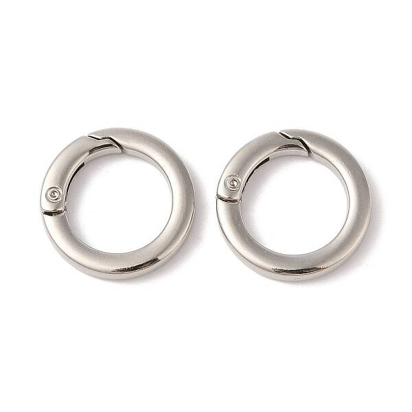 Nickel Plated Alloy Spring Gate Rings