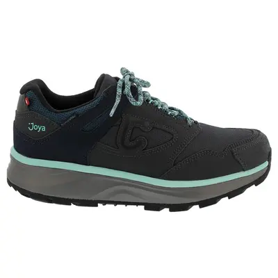 Joya Bliss STX Leather Textile Women's Lace Up Shoes - Grey Blue - Size:US 9.5 Women