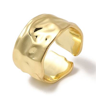 Brass Open Cuff Rings