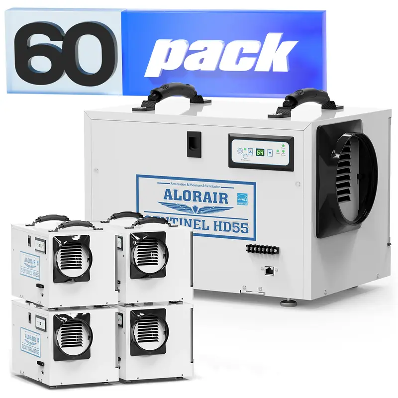 ALORAIR Wholesale Packs Sentinel HD55 (White) Dehumidifier (pack of 60)