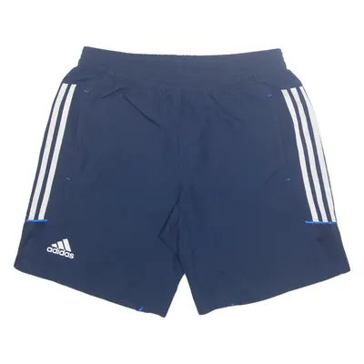 ADIDAS Mens Sports Shorts Blue M W34