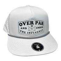 Over par and under the influence performance golf hat - Funny Golf Cap, Adjustable & Stylish