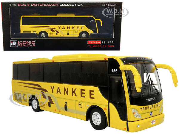 TEMSA TS 35E Coach Bus Yellow \