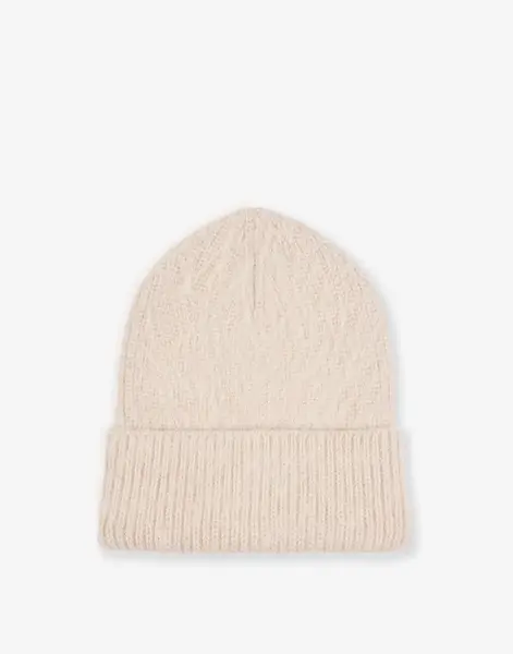 A BETTER BEANIE-ANGORA | Color: Navy
