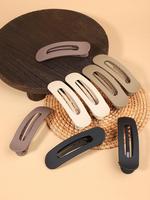 Solid Color Hair Clip, Casual Versatile Hair Accessories for Women, Minimalist Headwear Suitable for Thick Hair, Fashion Hair...