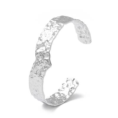 304 Stainless Steel Cuff Bangles for Women