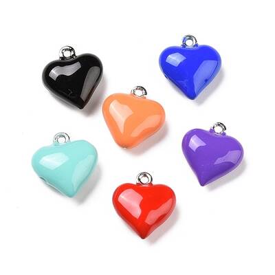 Brass Enamel Pendants