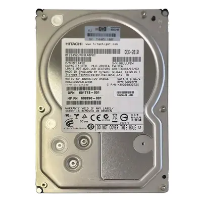 609290-001 HP 2TB 3Gb/s SATA 7200 3.5-inch 32MB Hard Drive