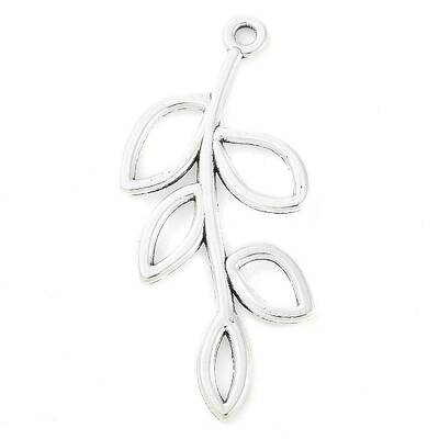 Tibetan Style Alloy Branch Pendants