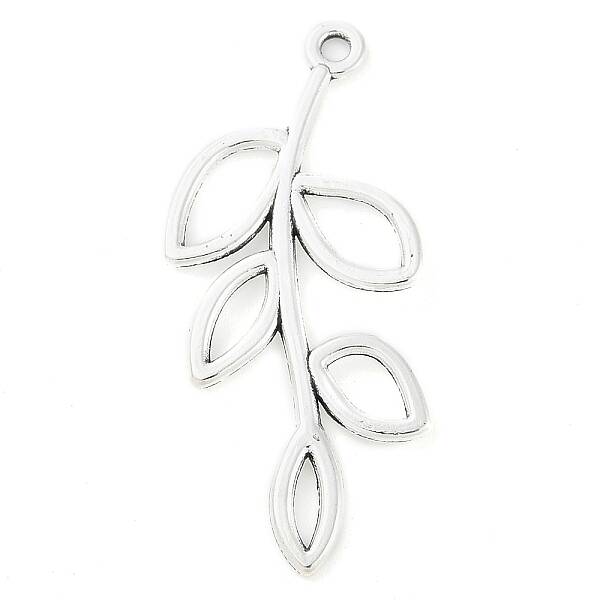 Tibetan Style Alloy Branch Pendants