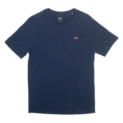 LEVI'S Mens T-Shirt Blue XS