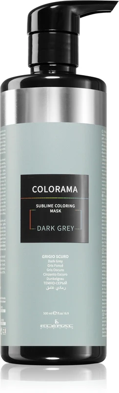 Kléral system Colorama Bonding Color Mask for all types of dark gray hair 500 ml