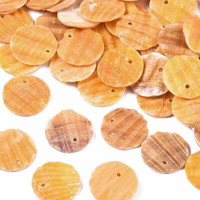 Natural Scallop Shell Pendants