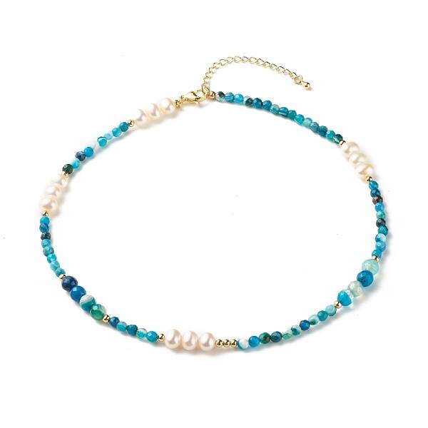 Natural Pearl Beaded Necklace