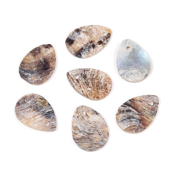 Natural Akoya Shell Pendants
