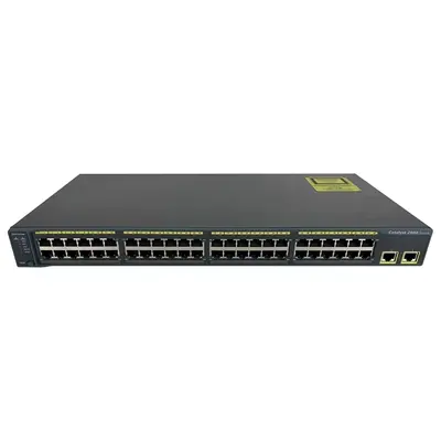 WS-C2960-48TT-L= Cisco C2960-48T 50-Port + 2-Port SFP Layer 3 Switch