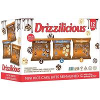 Drizzilicious Mini Rice Cakes Variety Pack [Cookies & Cream, Birthday Cake, S'mores] - Rice Crisps, Healthy Snack for Adults ...