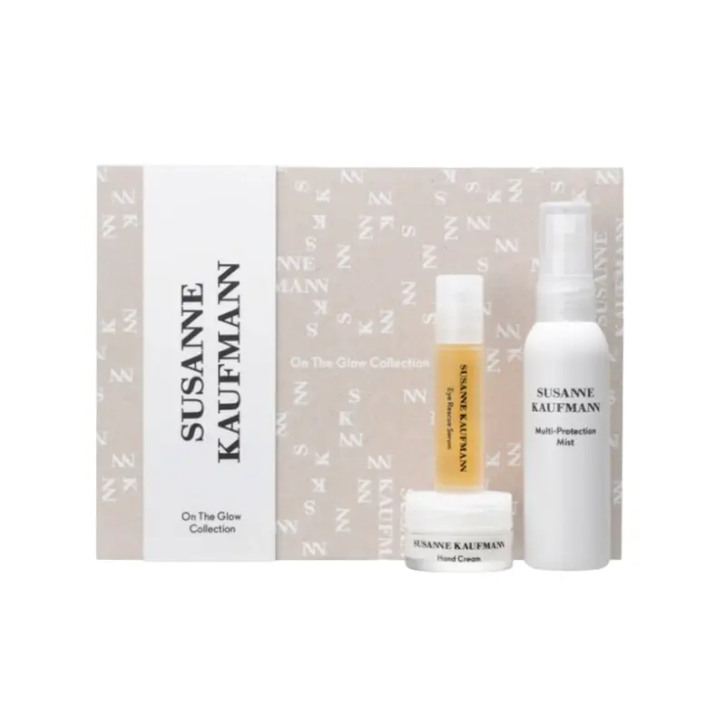 On The Glow Collection Set Susanne Kaufmann: Facial Toners Sulphate-Free Hydrating Facial Spray 75ml + Hand & Foot Care Sulph...