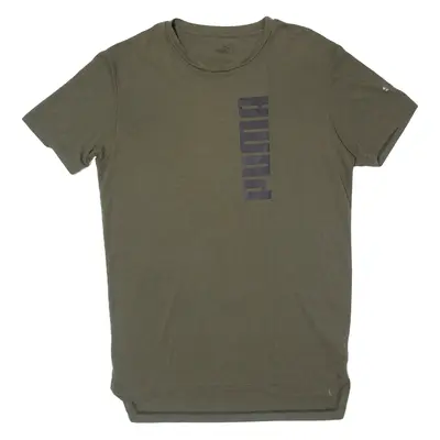 PUMA Womens T-Shirt Green S