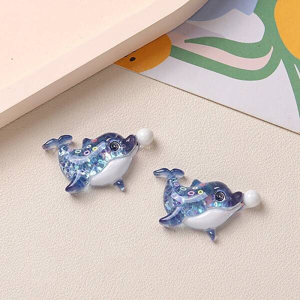 Marine Organism Theme Resin Cabochons