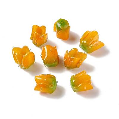 Tulip Opaque Acrylic Beads