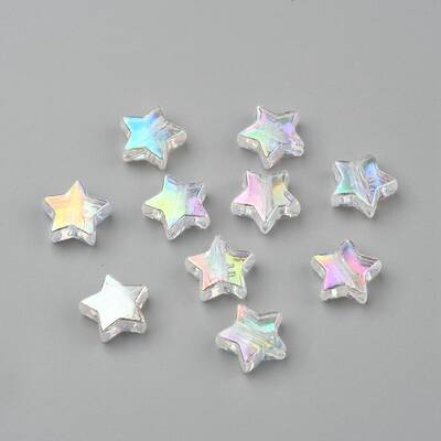 Eco-Friendly Transparent Acrylic Beads