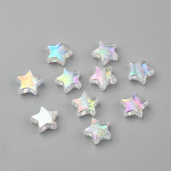 Eco-Friendly Transparent Acrylic Beads