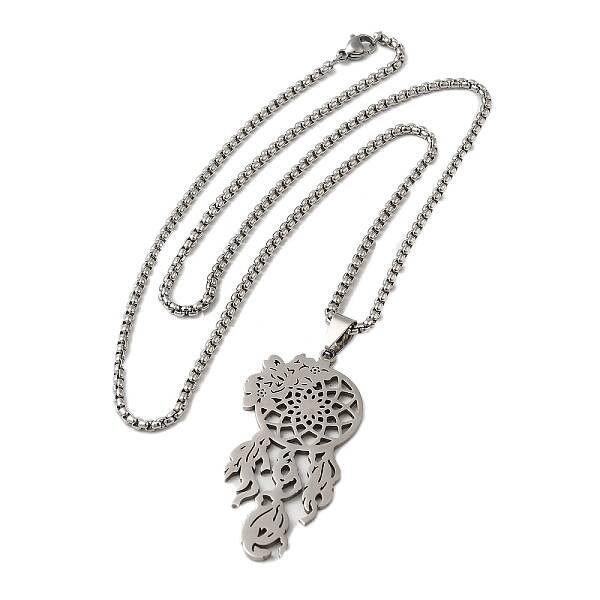 Non-Tarnish 304 Stainless Steel Pendant Necklaces