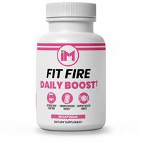 IM Fit Fire - Natural Dietary Nutrition Supplement | Green Tea Leaf Extract, Apple Cider Vinegar, Berberine HCL, Ginger Root,...
