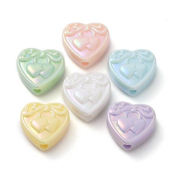 UV Plating Opaque Acrylic Beads