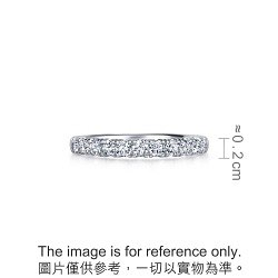 'Starry' 18K White Gold Diamond Ring