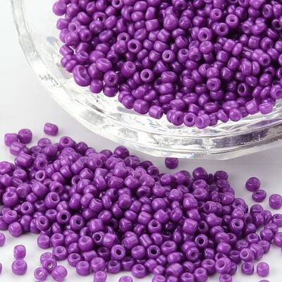 8/0 3mm Baking Paint Glass Seed Beads Loose Spacer Beads