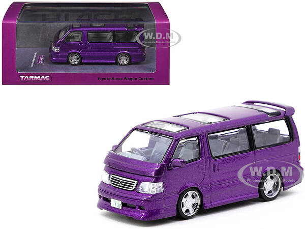 Toyota Hiace Wagon Custom Van RHD (Right Hand Drive) Purple Metallic \