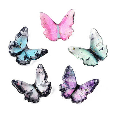 Transparent Epoxy Resin Cabochons