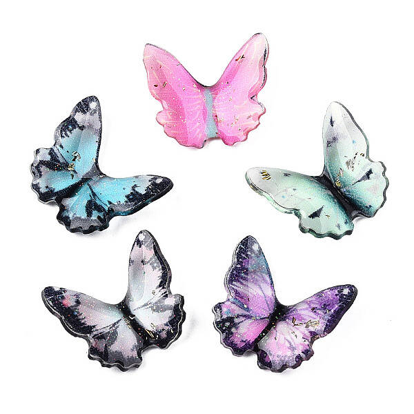 Transparent Epoxy Resin Cabochons