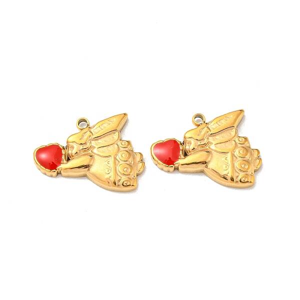 304 Stainless Steel Enamel Charms