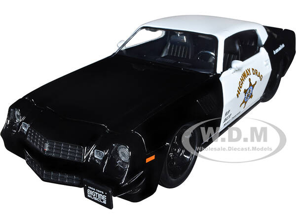1979 Chevrolet Camaro Z28 Police Black and White \